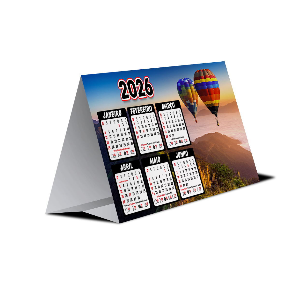 Calendário de Mesa