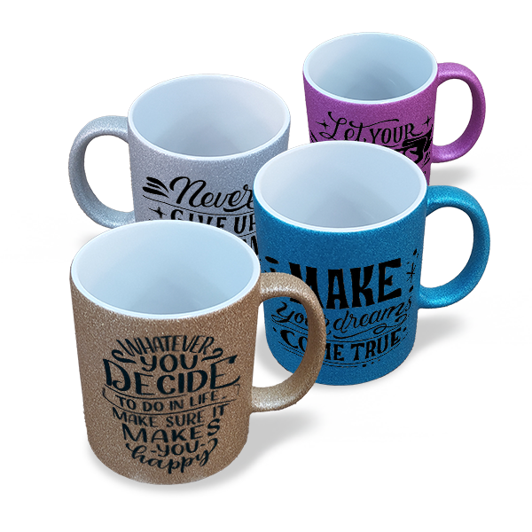 Caneca C/ Glitter