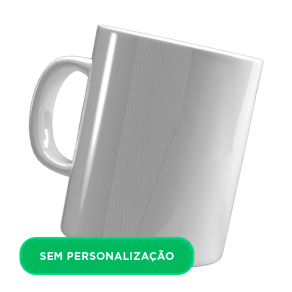 Caneca de Cerâmica Branca A+ para Sublimação Quality Print