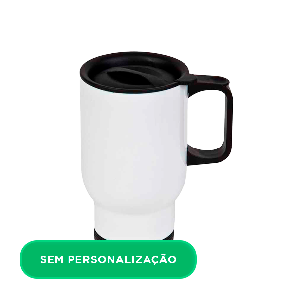 Caneca Inox Travel Mug
