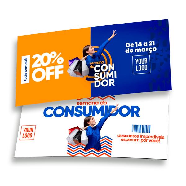 Folder com Dobra 21x10cm