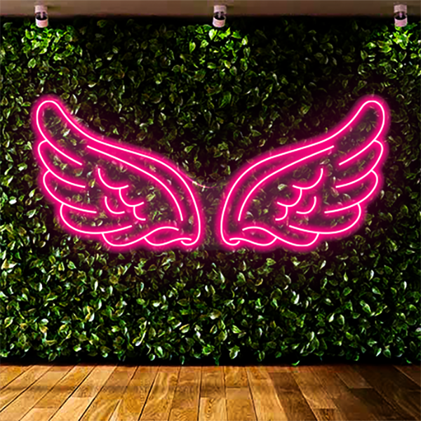 Led Neon Asas de Anjo