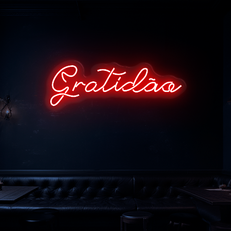 Led Neon Gratidão