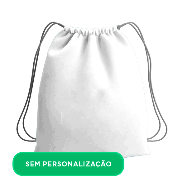 Sacola Mochila para Sublimação