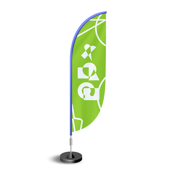 Wind Banner Completo -  Modelo Pena