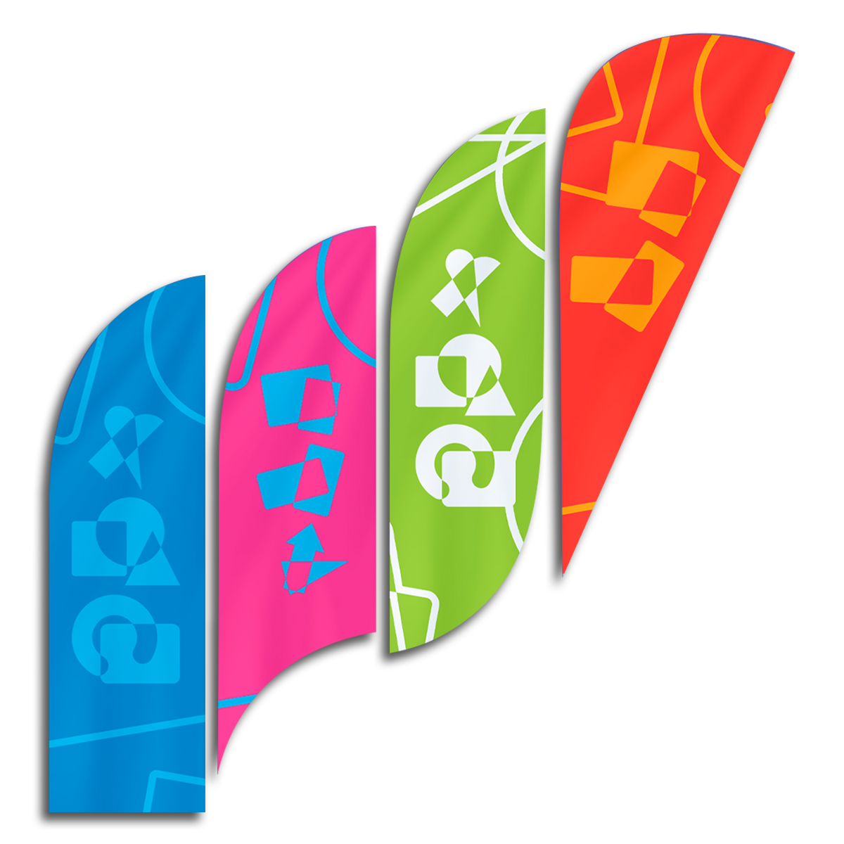 Wind Banner Tecido