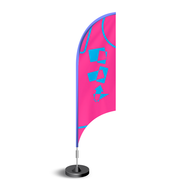 Wind Banner Completo -  Modelo Vela