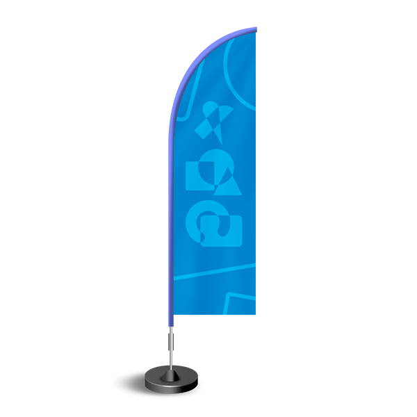 Wind Banner Completo para Piso